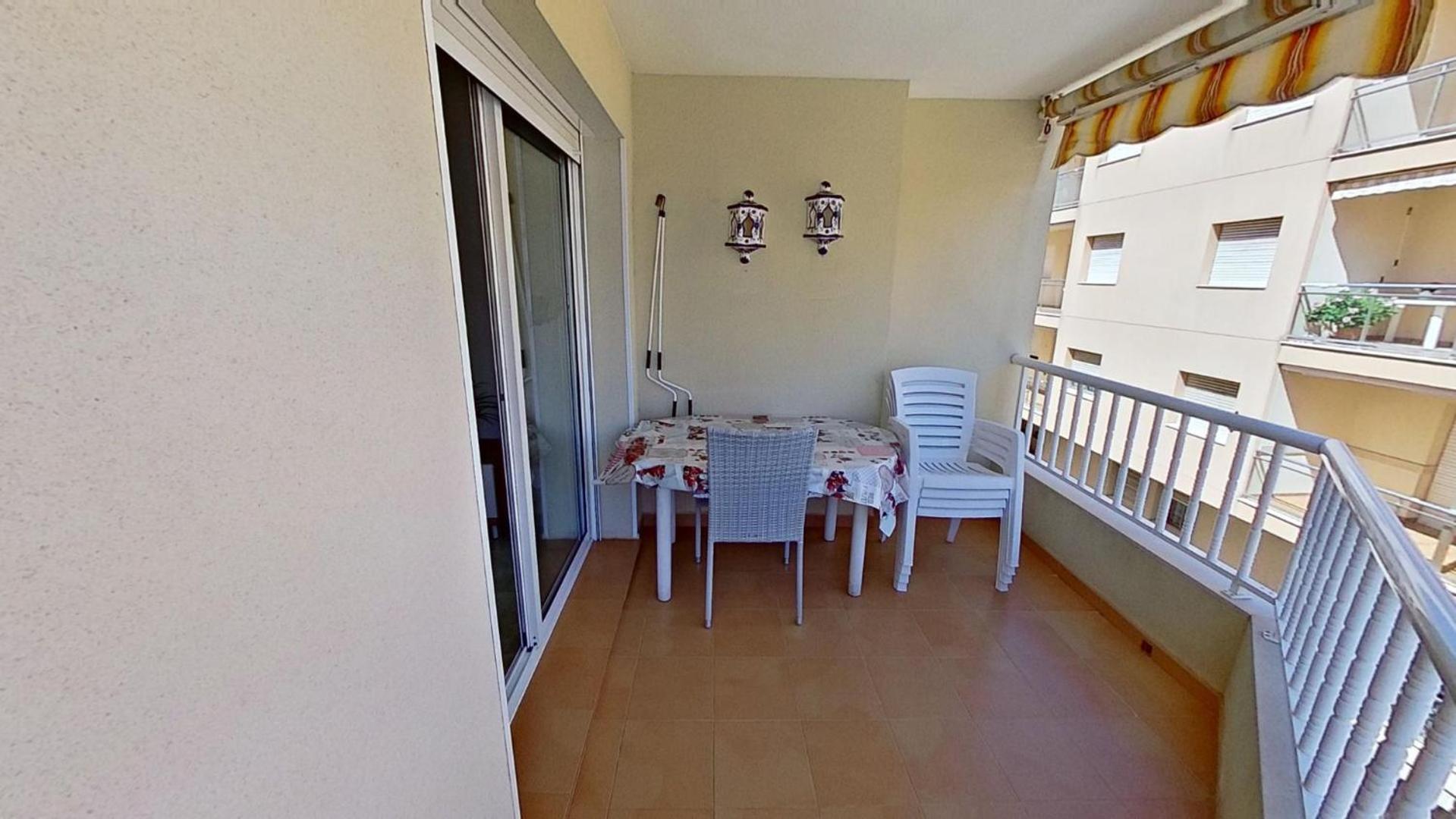 Apartamento Vistas Al Mar, Segunda Linea 3 Habitaciones Sant Carlos de la Ràpita Esterno foto