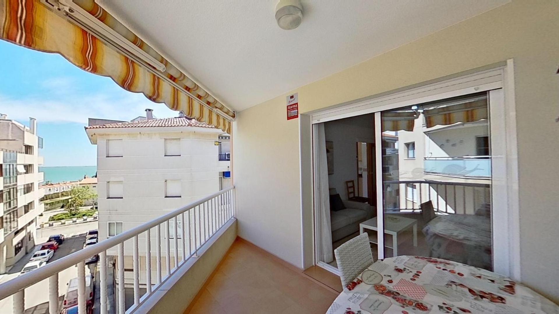 Apartamento Vistas Al Mar, Segunda Linea 3 Habitaciones Sant Carlos de la Ràpita Esterno foto